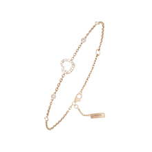  Bracelet Diamant Or Rose Bracelet Joy diamant cœur 0,15ct