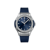 Classic Fusion Titanium Blue Diamonds