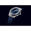 Classic Fusion Titanium Blue Diamonds