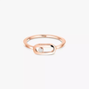 Gold Move Uno Pink Gold Diamond Ring