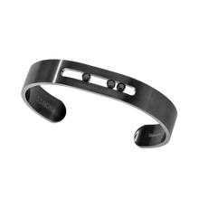  Move Titanium Black Bangle Black Titanium Diamond Bracelet
