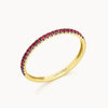 Yellow Gold & Rubies Ring