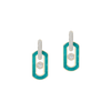 So Move amazonite drop earrings So Move earrings in 18-karat yellow gold and amazonite with pavé diamonds, set with a central brilliant-cut moving diamond and elevated by a diamond entourage.