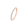 Bague alliance Gatsby, petit modèle