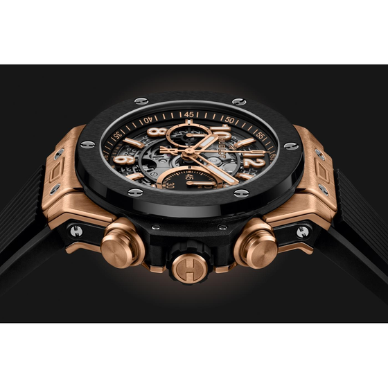 Big Bang Unico King Gold Ceramic