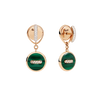 Boucles D'oreilles Réversibles Pom Pom Dot