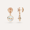 Boucles D'oreilles Réversibles Pom Pom Dot