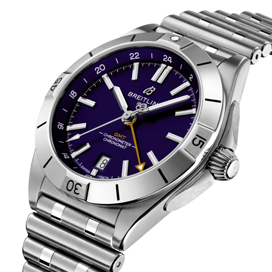 Chronomat Automatic GMT 40 NFL Baltimore Ravens Edition
