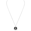 Lucky Move MM Onyx Collier Diamant Or Blanc