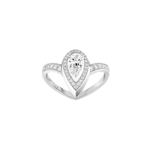  White Gold Diamond Ring Fiery 0.30ct