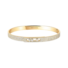  Move Noa SM Pavé Bangle Yellow Gold Diamond Bracelet