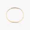 Move Noa SM Pavé Bangle Yellow Gold Diamond Bracelet
