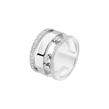  Bague Move Romane GM Bague Diamant Or Blanc