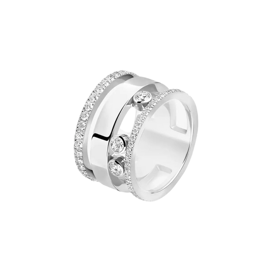 Move Romane LM White Gold Diamond Ring