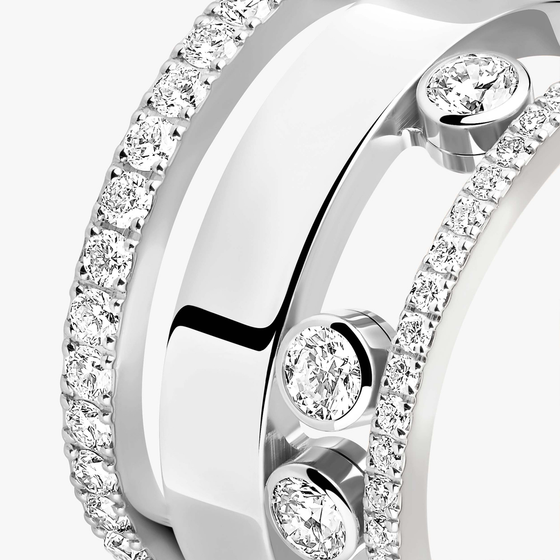 Move Romane LM White Gold Diamond Ring