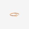 Bague Stellina Or Rose & Perle De Cristal