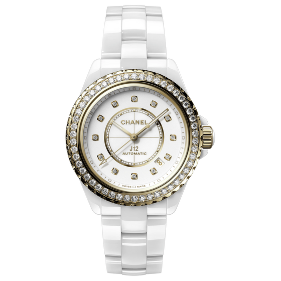 J12 Diamond Bezel Watch Caliber 12.1, 38 mm