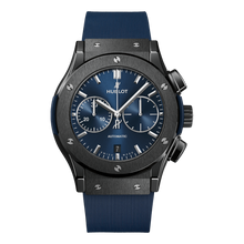  Classic Fusion Ceramic Blue Chronograph
