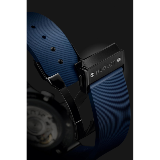 Classic Fusion Ceramic Blue Chronograph