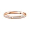 Bracelet Moderniste pavé, grand modèle