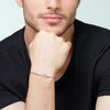 Silver Pepita Cuff Bracelet