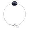 Bracelet, Onyx, White Gold