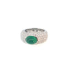 Emerald & Diamonds Ring