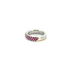 Bague Saphirs Roses