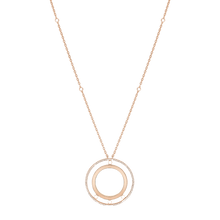  Pink Gold Diamond Necklace Move Romane Long Necklace
