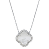 Necklace, Mother Of Pearl, Diamonds, White Gold