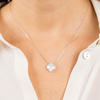 Necklace, Mother Of Pearl, Diamonds, White Gold