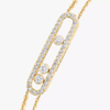 Move Classique pavé bracelet Yellow Gold Diamond Bracelet
