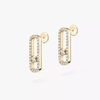 Move Uno pavé earrings