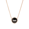 Pom Pom Dot Necklace With Pendant