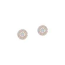  Joy XS Pink Gold Diamond Earrings