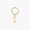 Move Uno single hoop earring