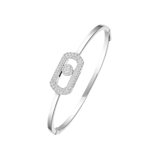  So Move Pavé Bangle White Gold Diamond Bracelet