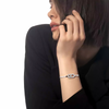 Jonc pavé So Move Bracelet Diamant Or Blanc