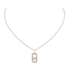 So Move pavé necklace