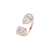 My Twin toi & moi ring, extra-large model