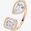 My Twin toi & moi ring, extra-large model
