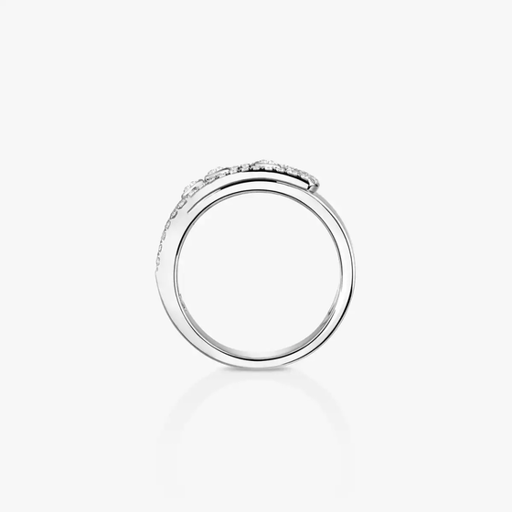 Move Noa Pavé White Gold Diamond Ring
