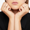 Bague Stellina Or Rose & Diamant Blanc