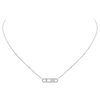 Baby Move Pavé White Gold Diamond Necklace