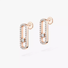 Move Uno pavé earrings