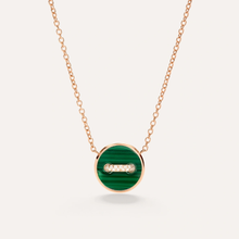  Pom Pom Dot Necklace with pendant