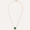 Pom Pom Dot Necklace with pendant