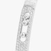 Move Noa chiseled half pavé bracelet, medium model