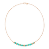 Rondelle Necklace In Gold-plated Silver & Recycled Plastic