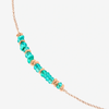 Rondelle Necklace In Gold-plated Silver & Recycled Plastic